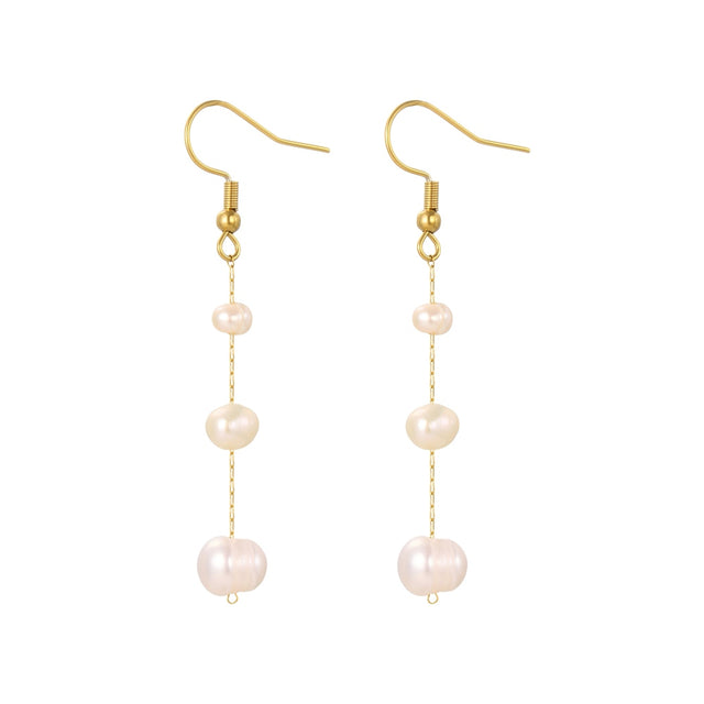 Sienna Pearl Drop Earrings