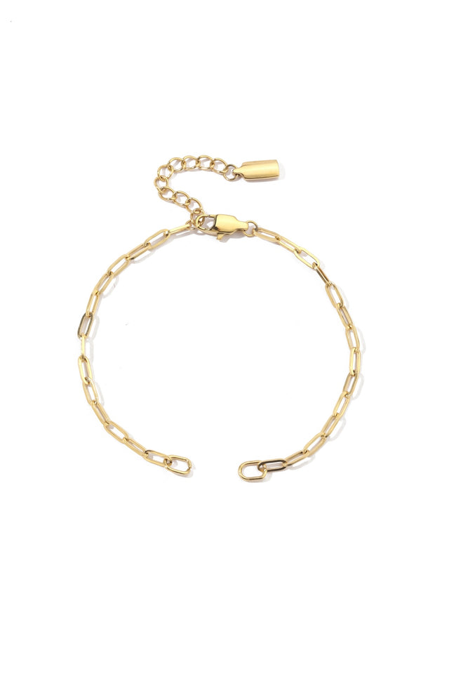 Arden Paperclip Bracelet