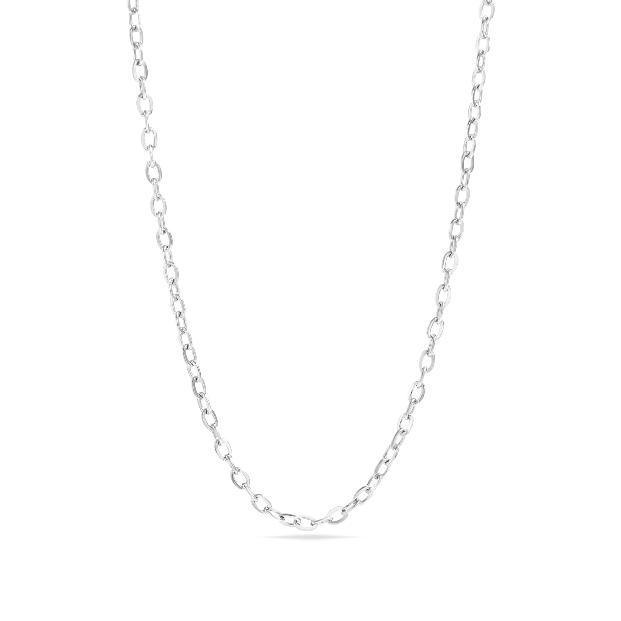 18K Gold Cable Chain Necklace – Waterproof & Tarnish-Free