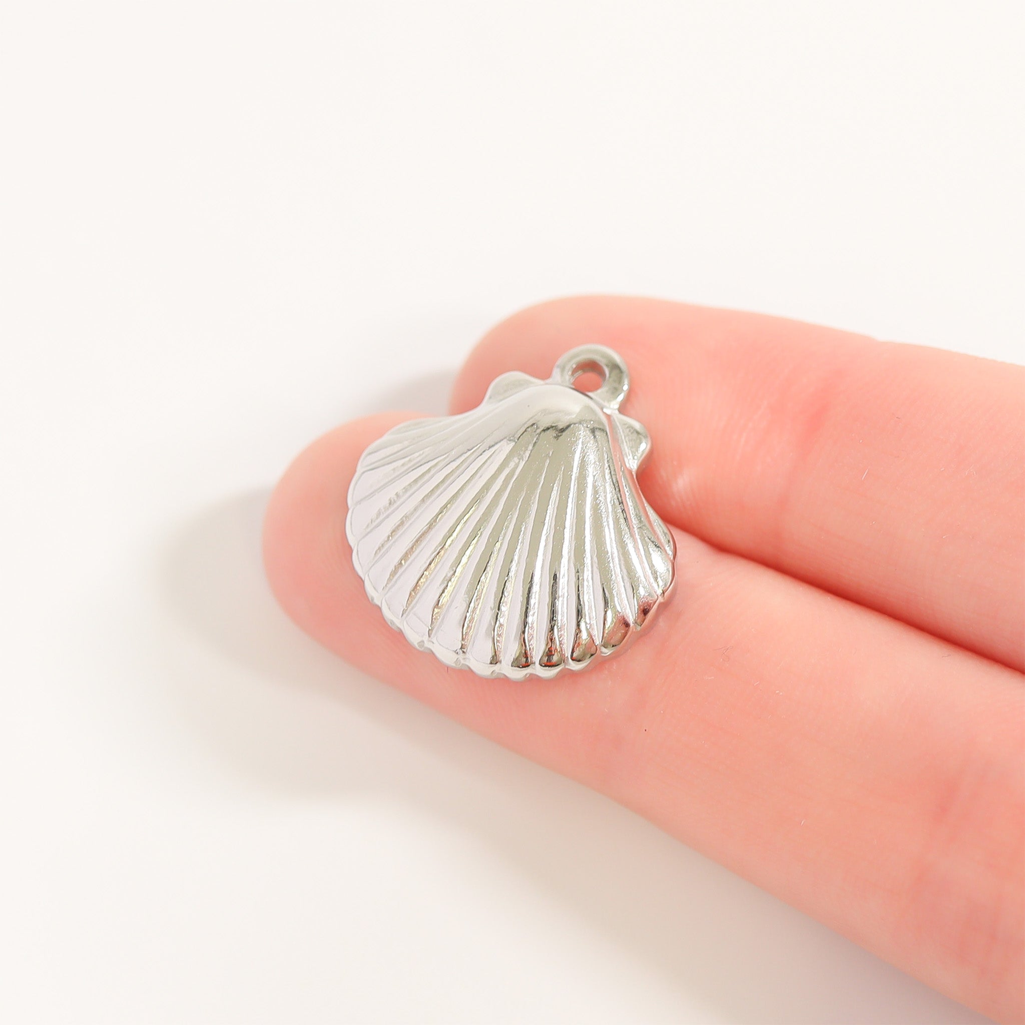 sea shell pendant scale