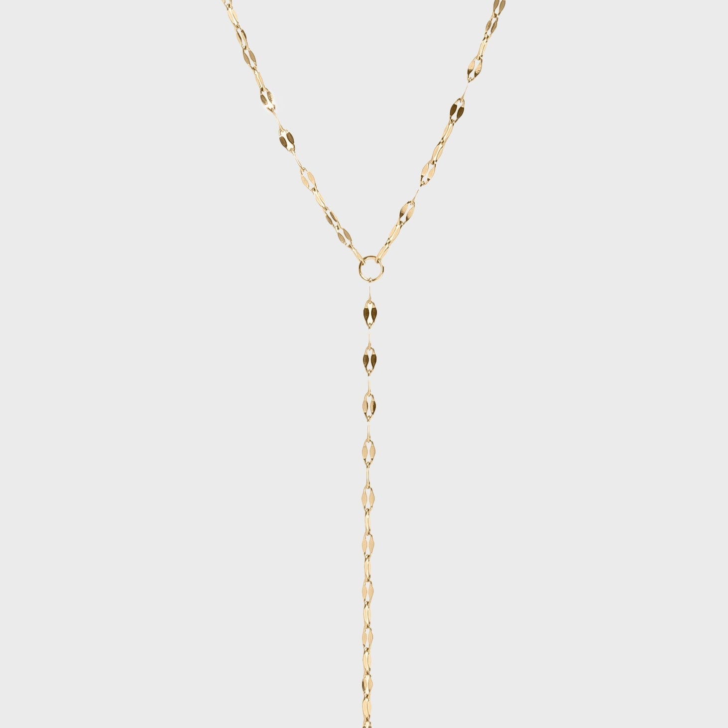 Lariat Necklace Lip Chain