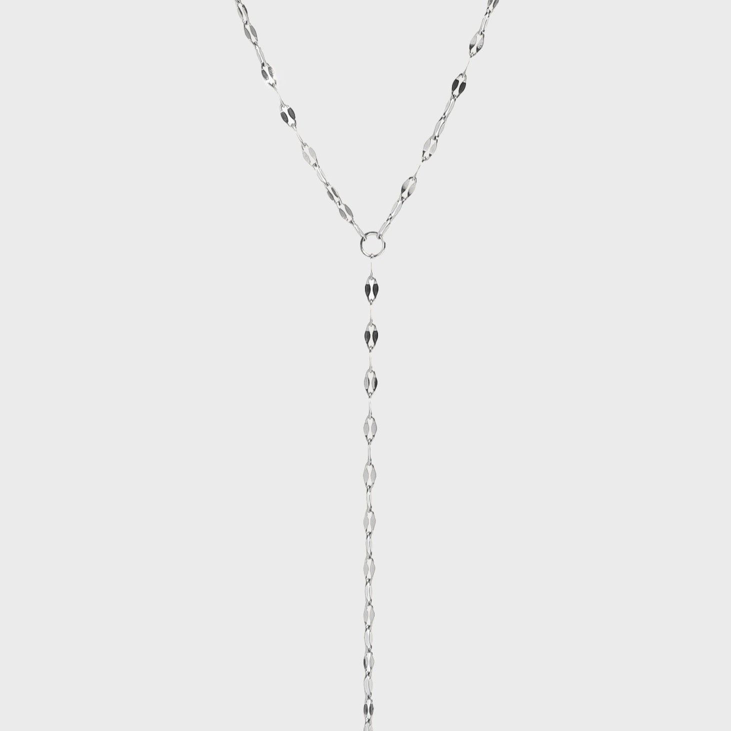 Lariat Necklace Lip Chain