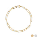 Paperclip Chain Bracelet – Stainless Steel Everyday Bracelet