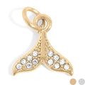 Mermaid Tail Charm – Stainless Steel Ocean Jewelry Pendant