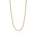 18K Gold PVD Stainless Steel Beaded Necklace / CHN0113