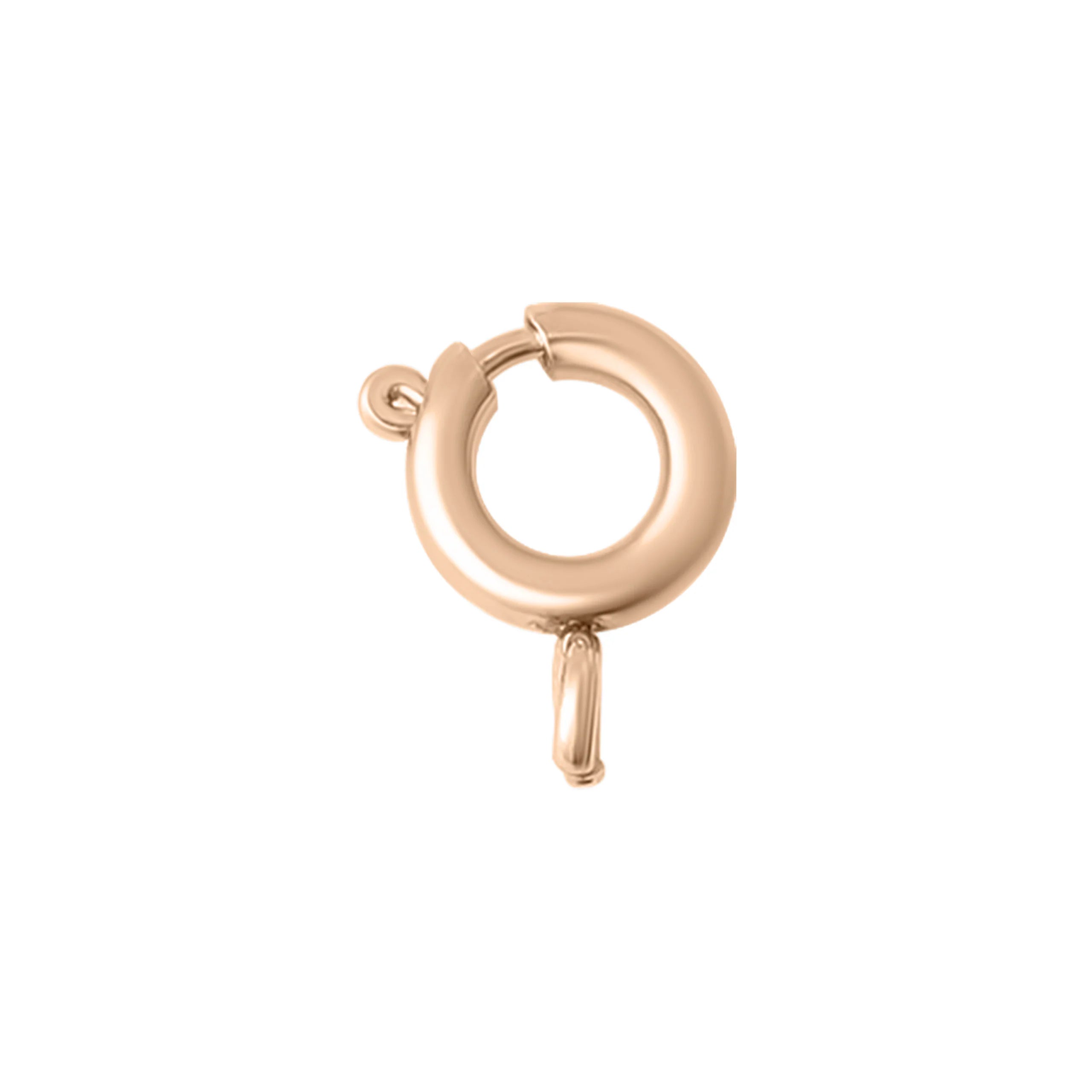 18K Gold PVD Stainless Steel Spring Clasp / ENC0010