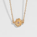 Birth Flower Charm Necklace