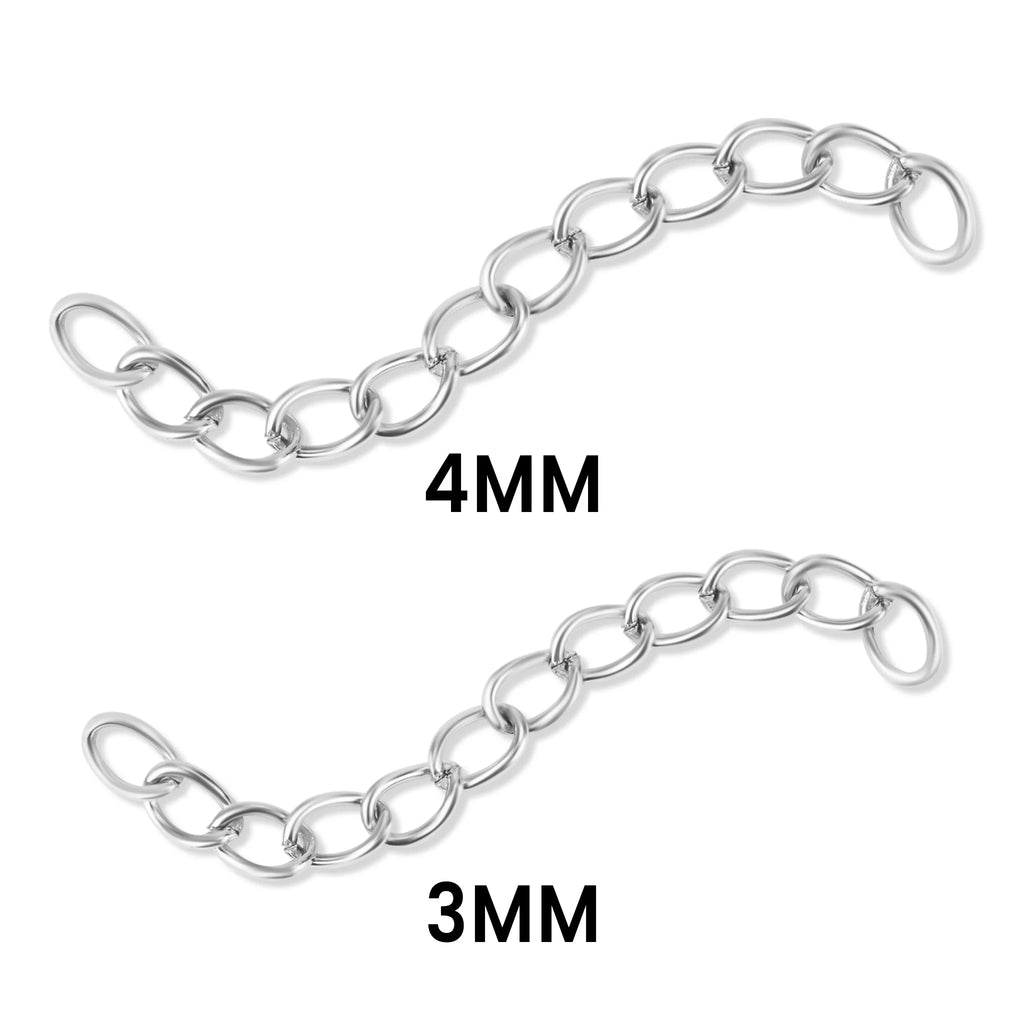18K Gold PVD Stainless Steel 2" Chain Extension / ENC0013