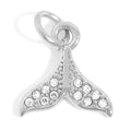 18K Gold PVD Stainless Steel Mermaid Tail Charm / PDL0202