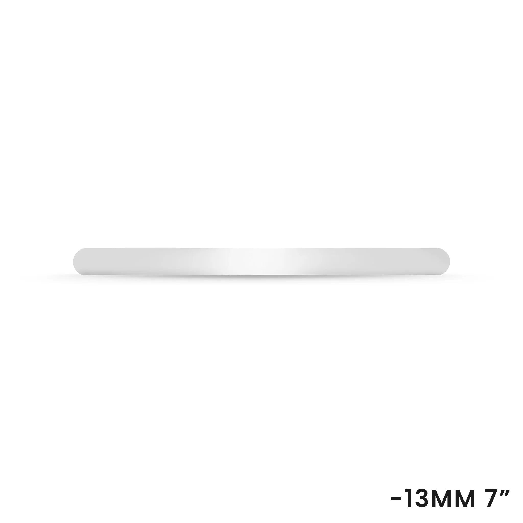 Stainless Steel Rounded Blank Cuff Bracelet / SBB0001