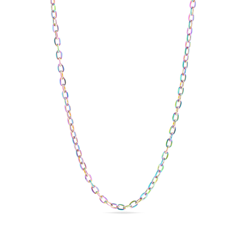 18K Gold Cable Chain Necklace – Waterproof & Tarnish-Free