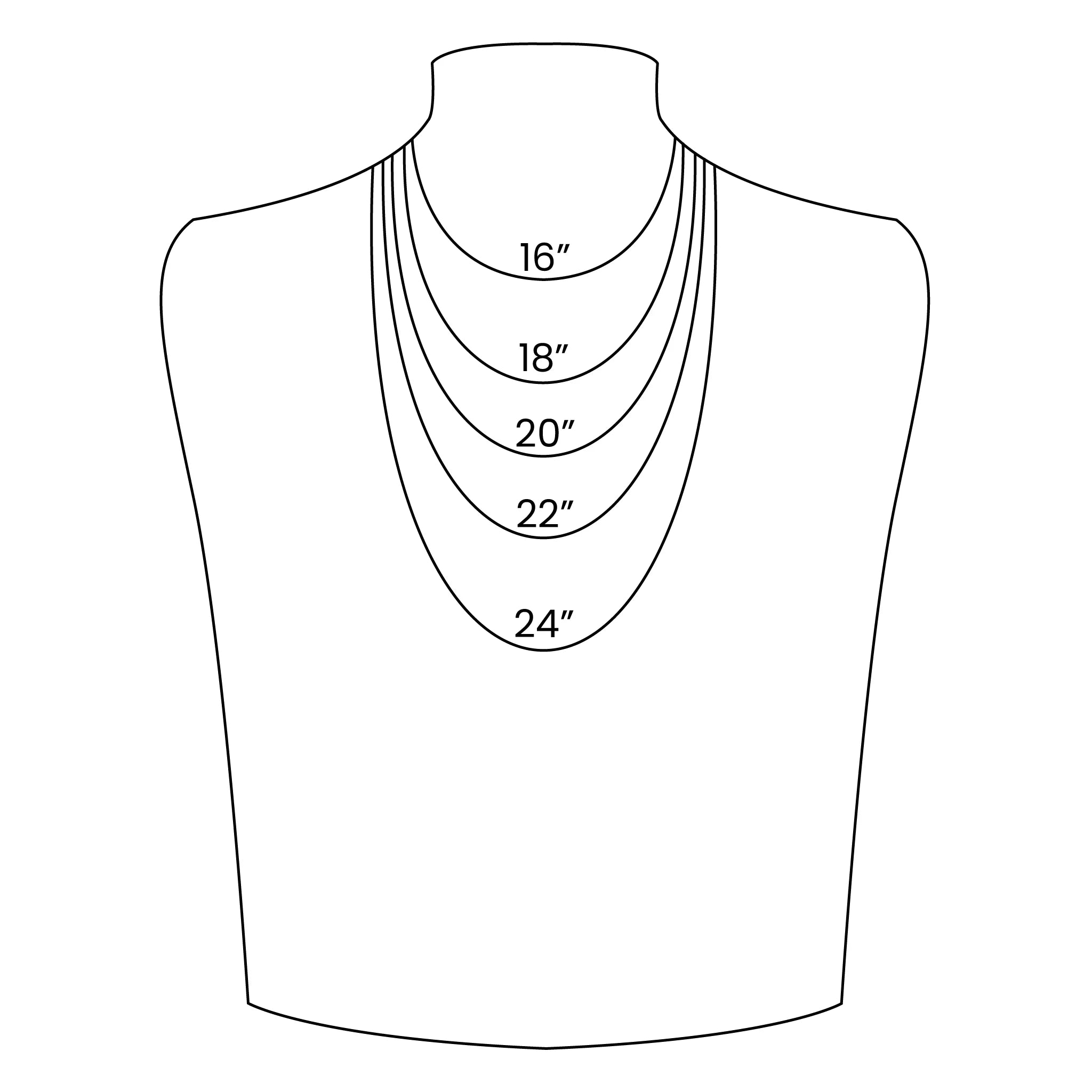 18K Gold Cable Chain Necklace – Waterproof & Tarnish-Free