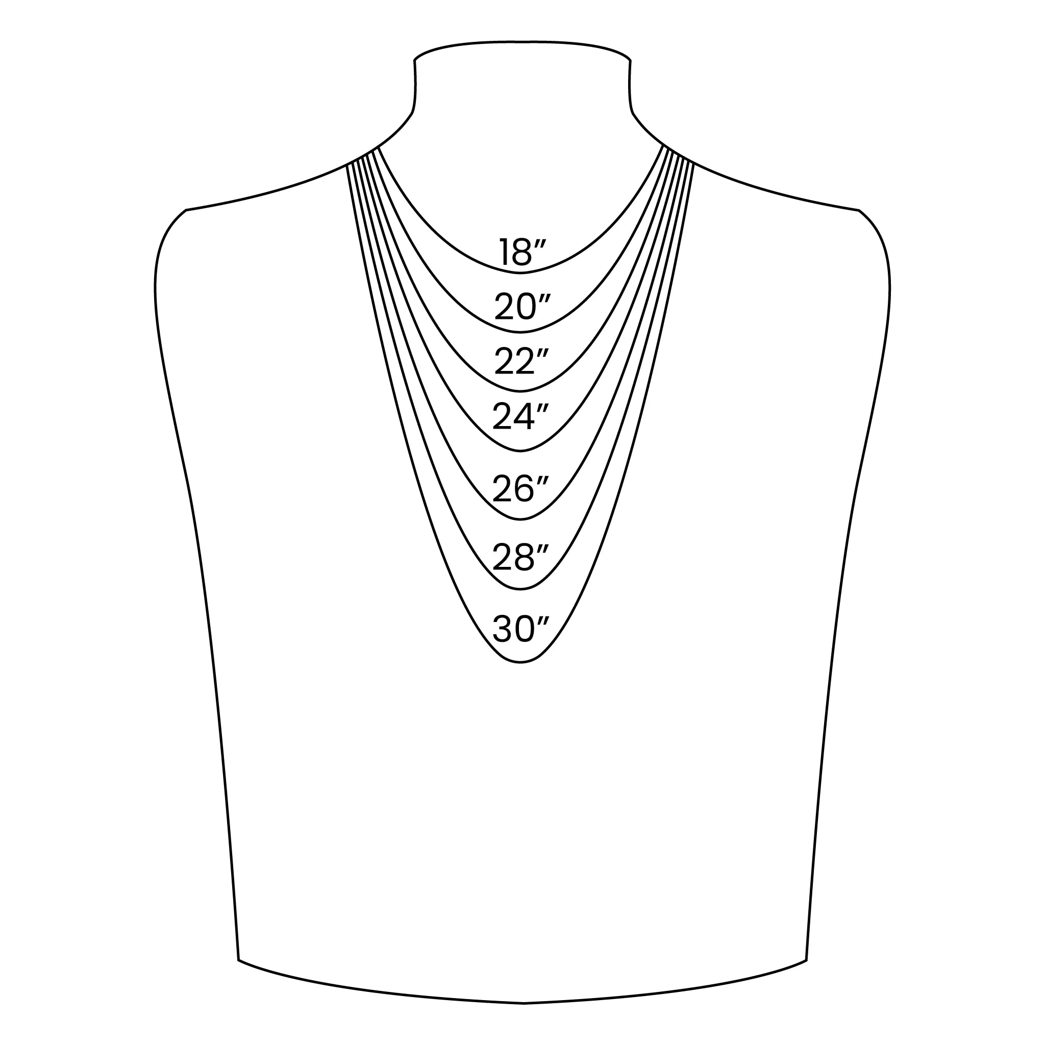 18K Gold Cable Chain Necklace – Waterproof & Tarnish-Free