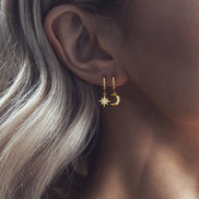 Nova Celestial Drops in gold tone, product image 6