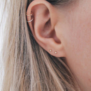 Mila Ball Studs in gold tone, product image 5