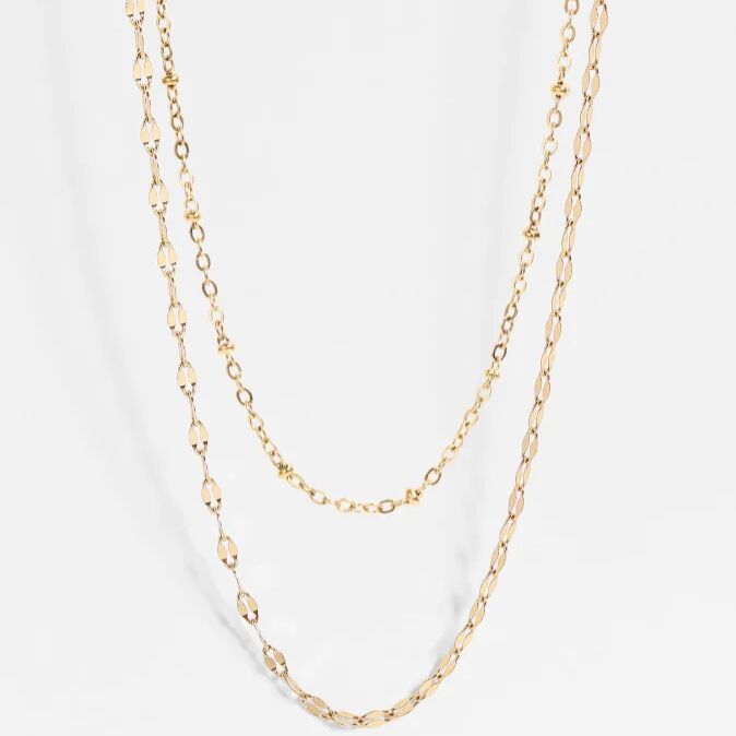Dainty Layered Chain Necklace Set