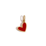 Amour Mini Heart Charm in gold tone, product image 2