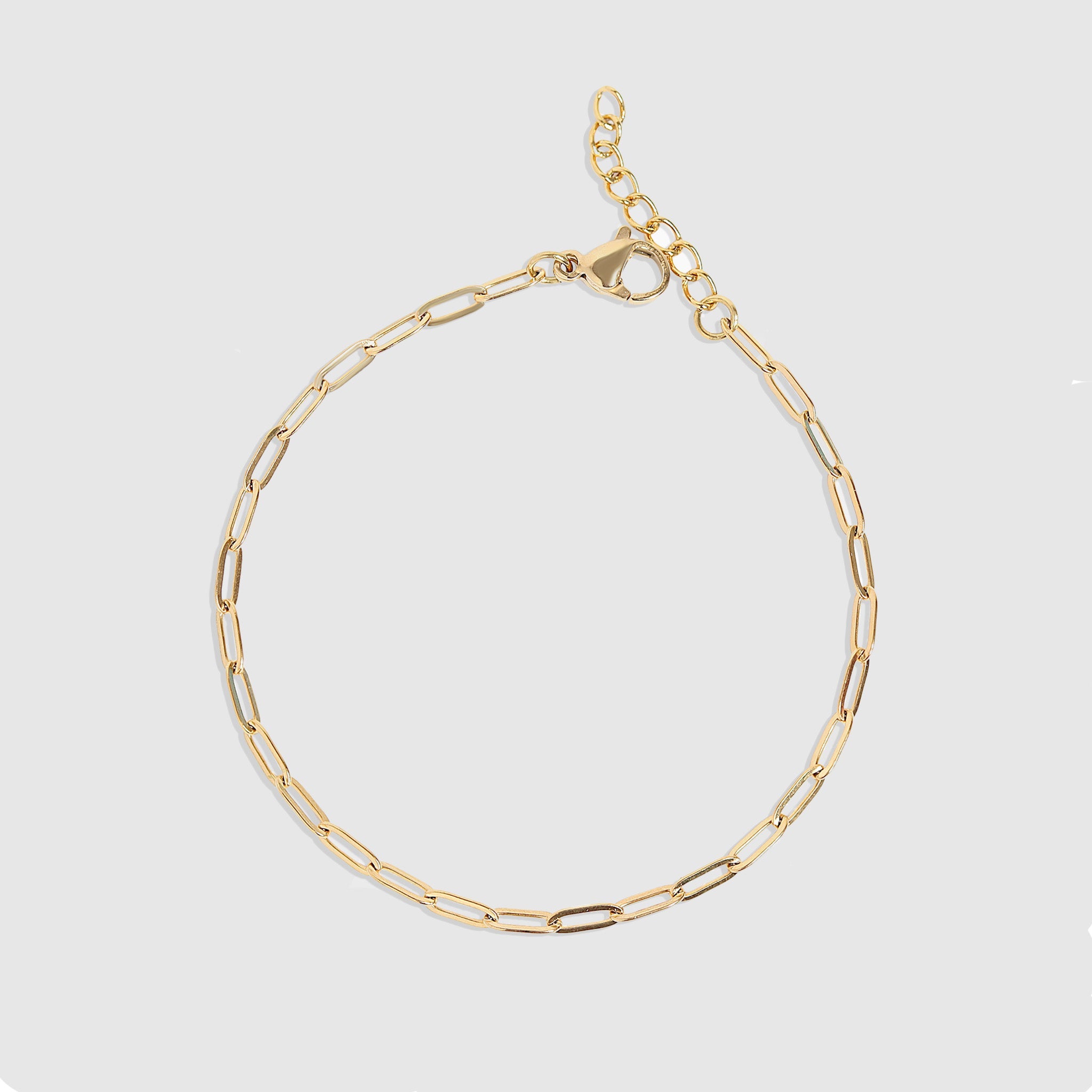 Paperclip Chain Bracelet