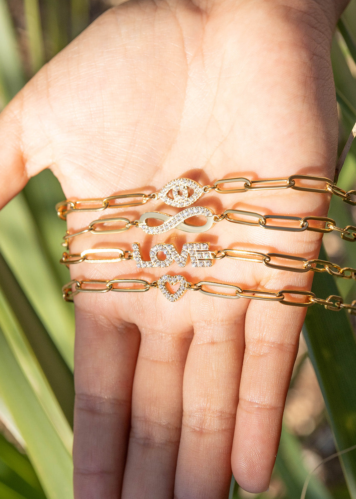 Paperclip Heart Charm Necklace