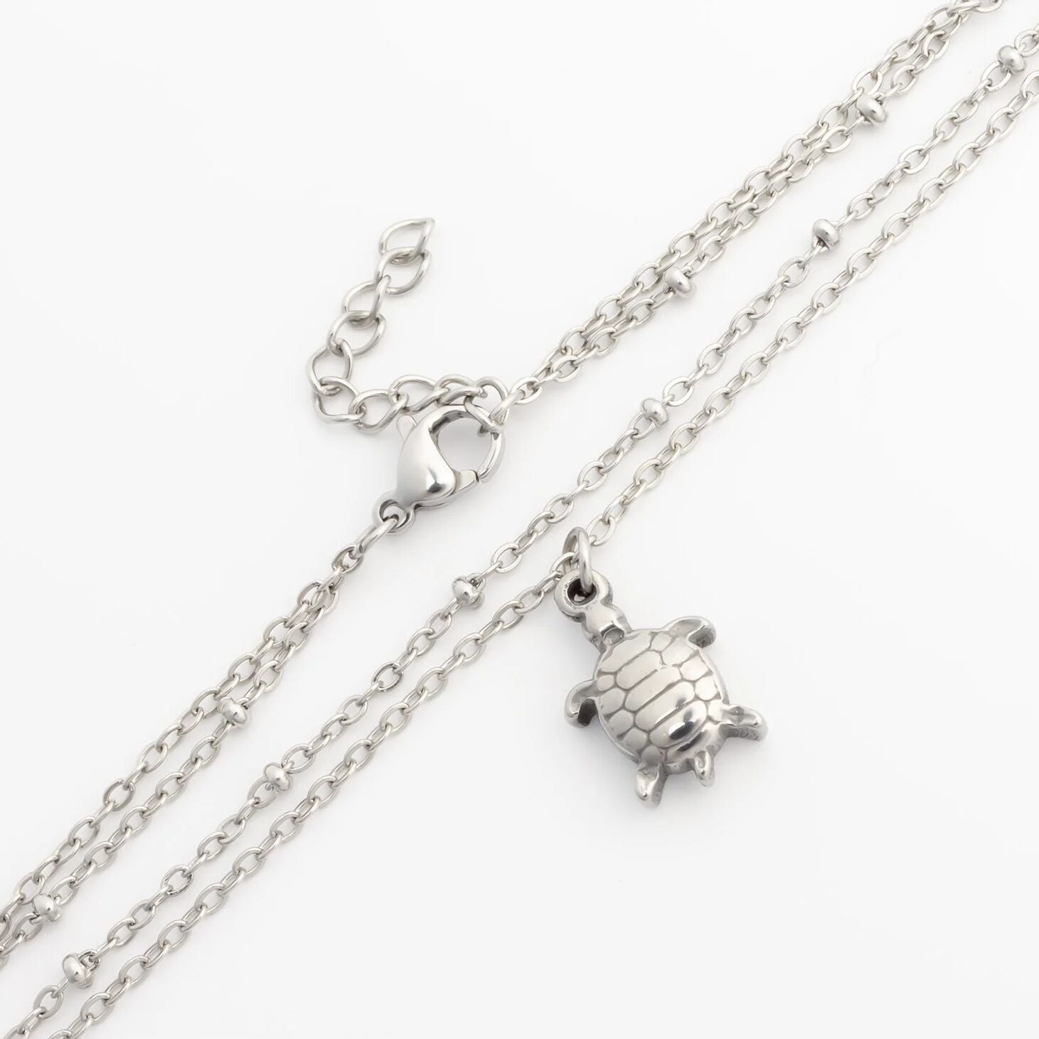 Sea Turtle Charm Anklet