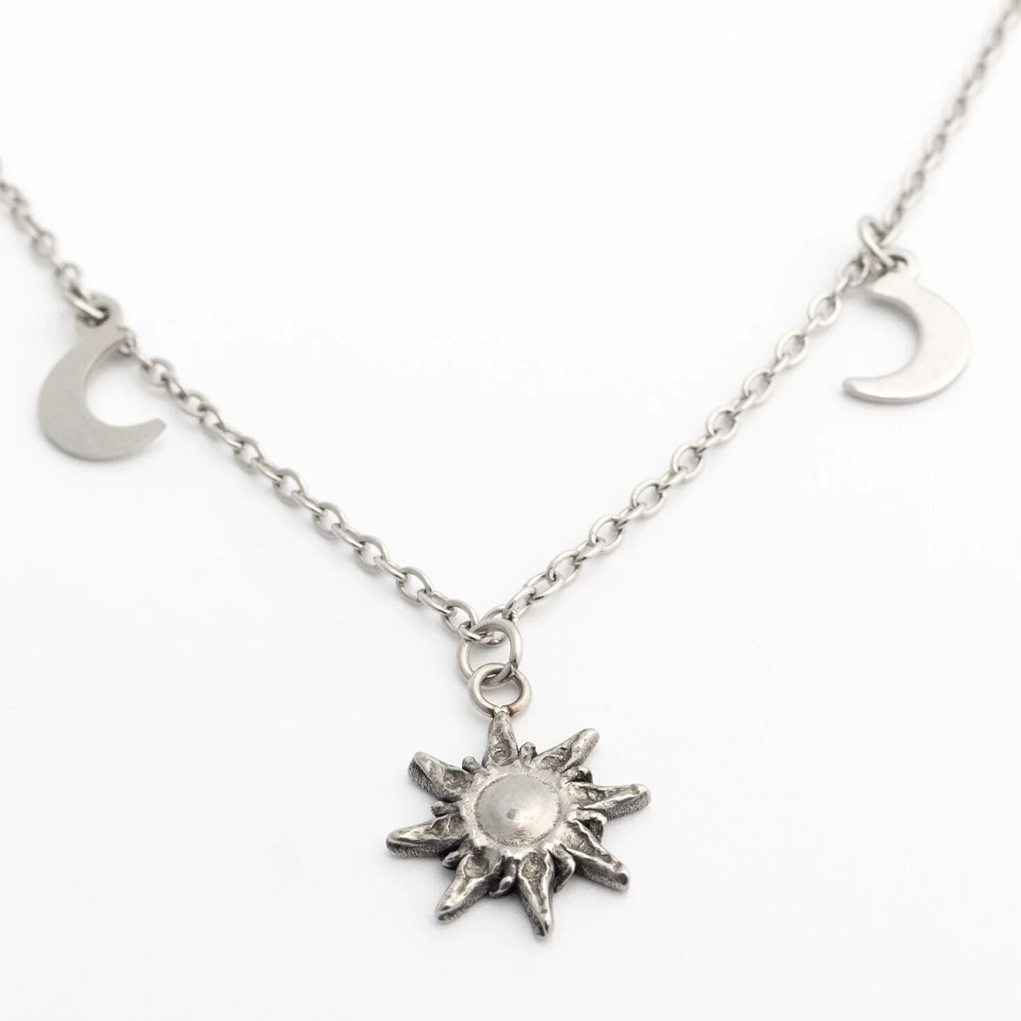Moon and Star Charms Anklet