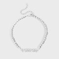 18K Gold PVD Stainless Steel Mama Beaded Bracelet