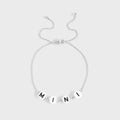 18K Gold PVD Stainless Steel "Mini" Adjustable Beaded Bracelet