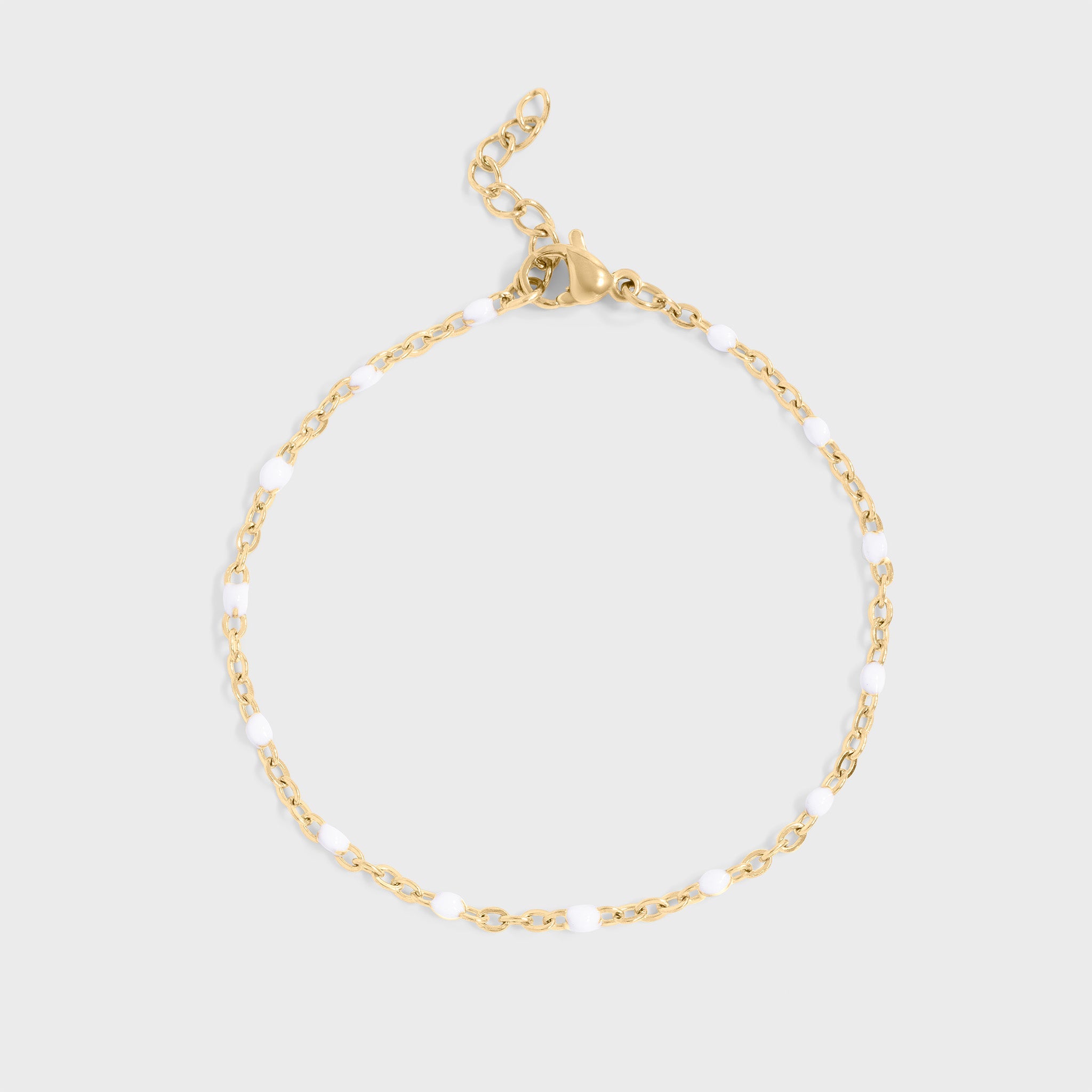 White Confetti Bracelet