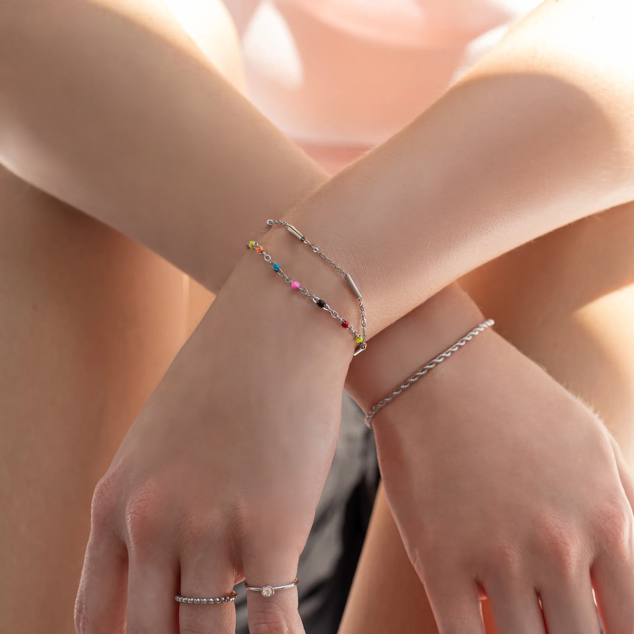 Muti Color Confetti Bracelet
