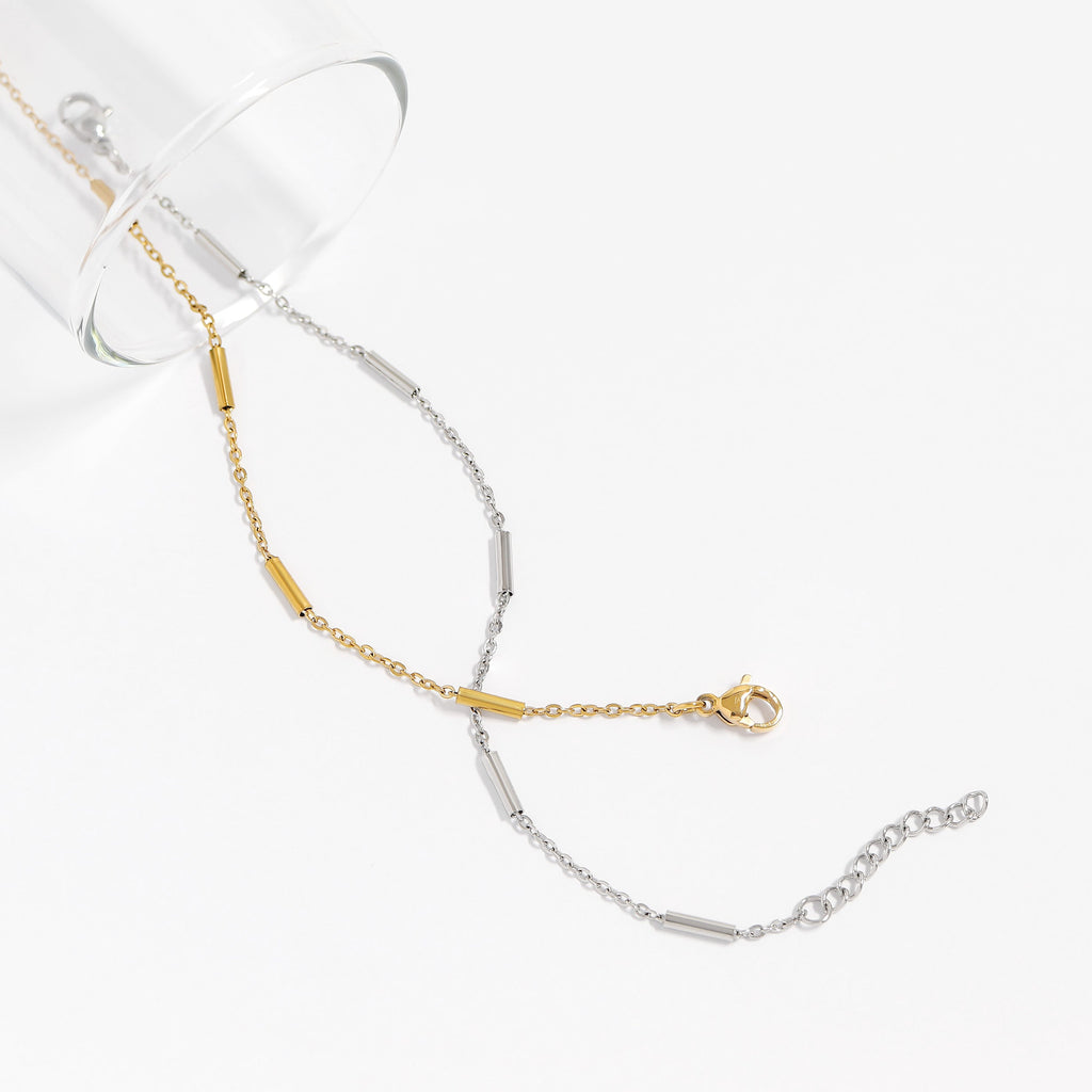 Satellite Bar Chain Bracelet