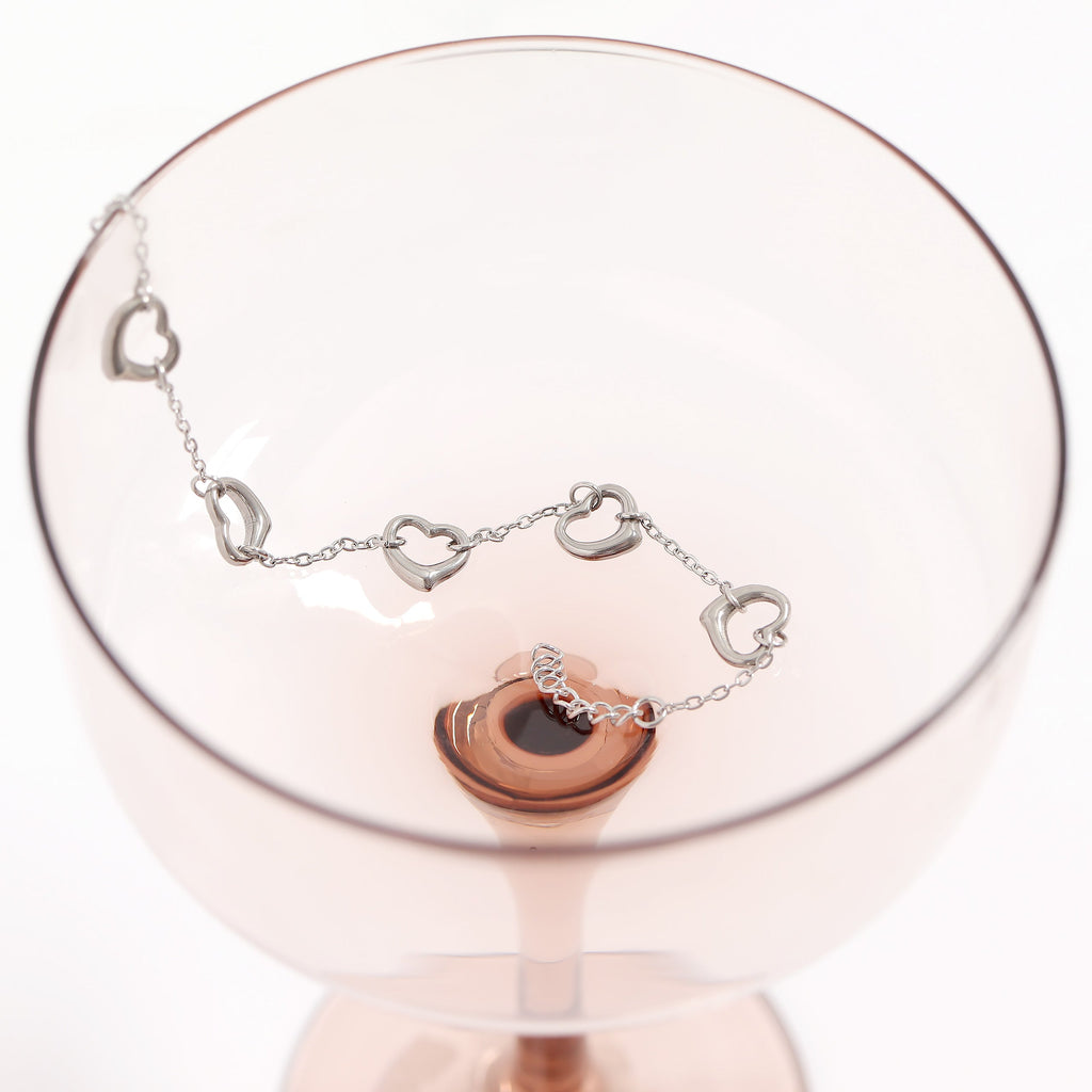 Station Heart Bracelet