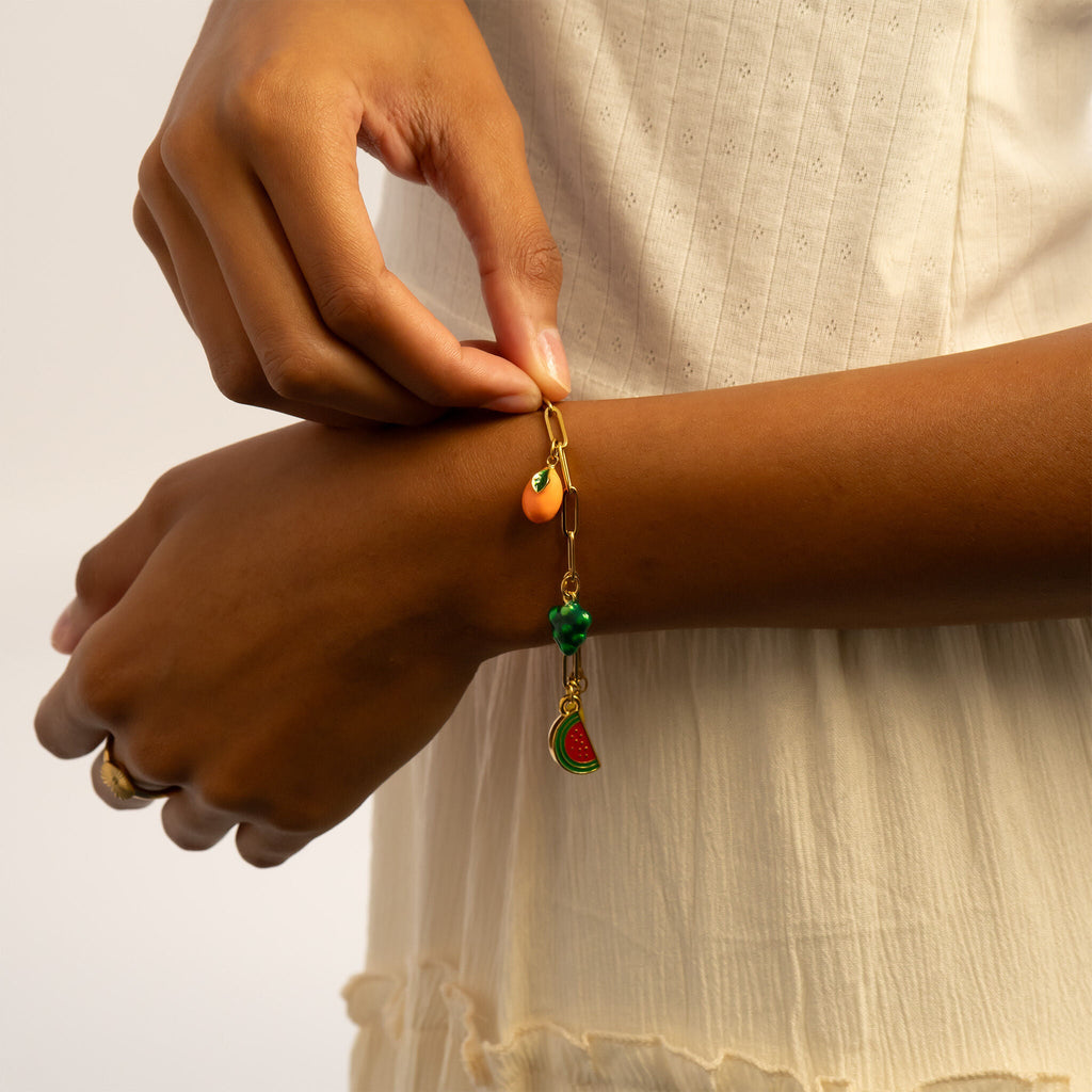 Fruit Charm Bracelet