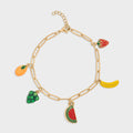 Fruit Charm Bracelet