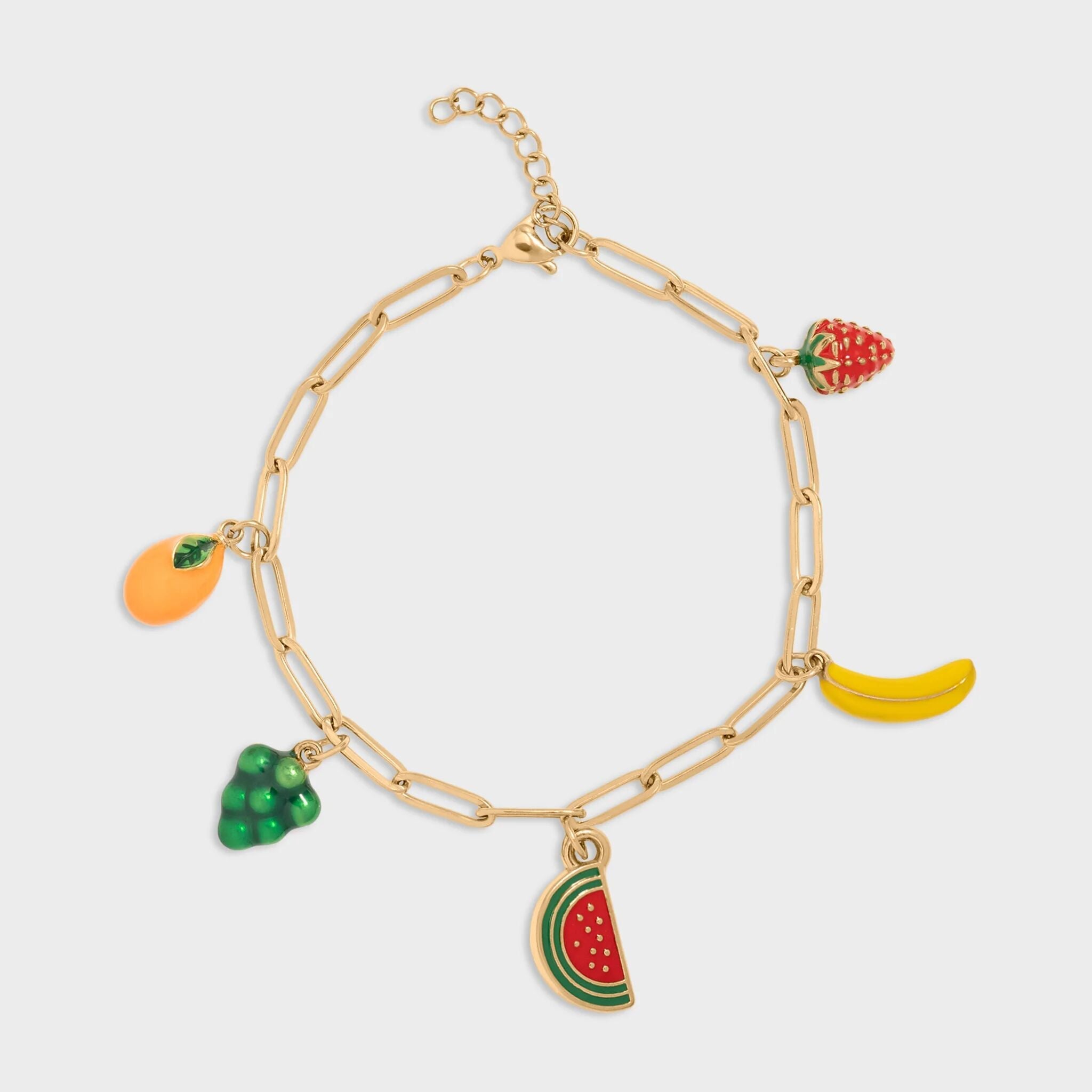 Fruit Charm Bracelet