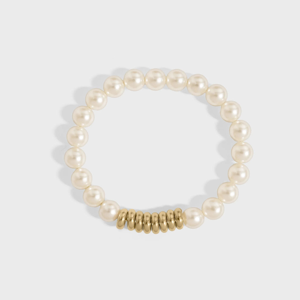 Accented Pearl Beaded Bracelet