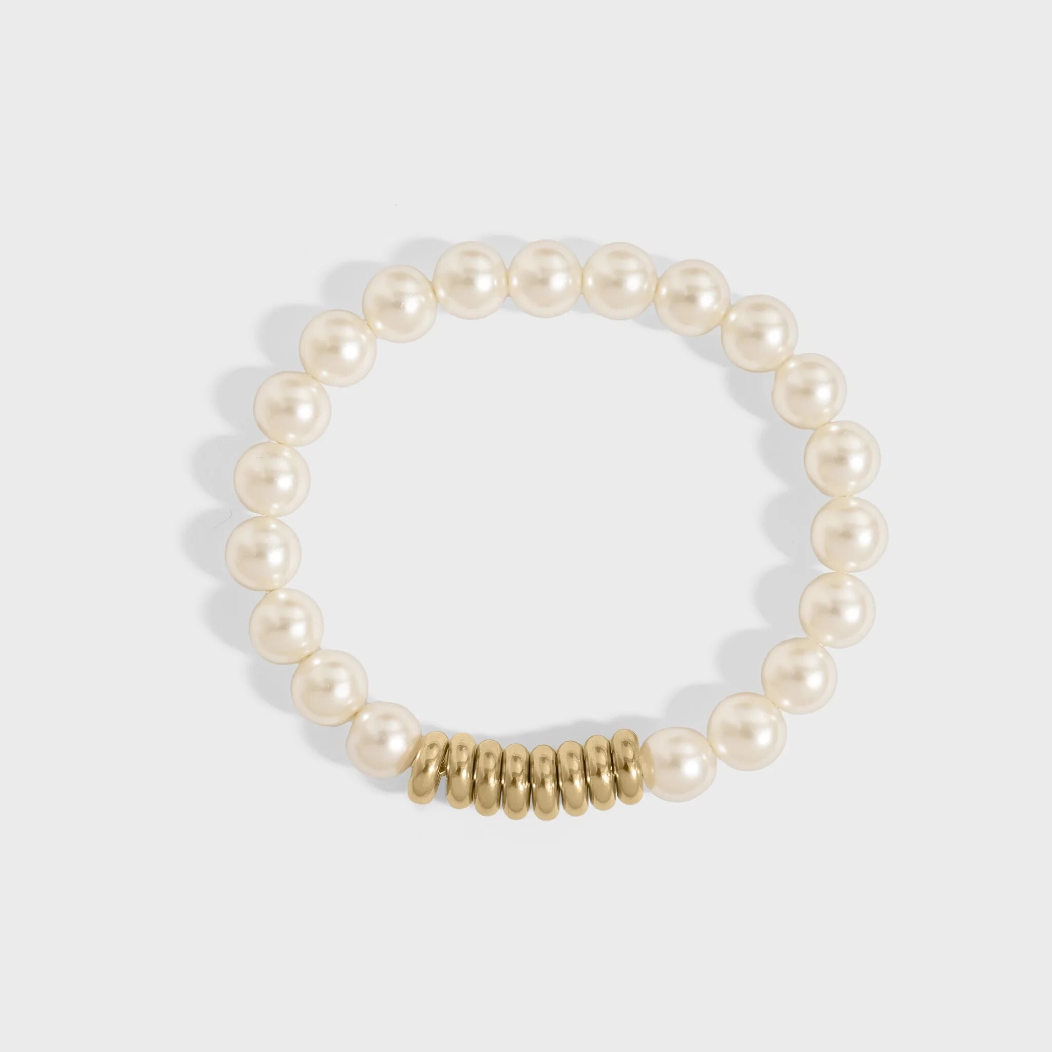 Accented Pearl Beaded Bracelet