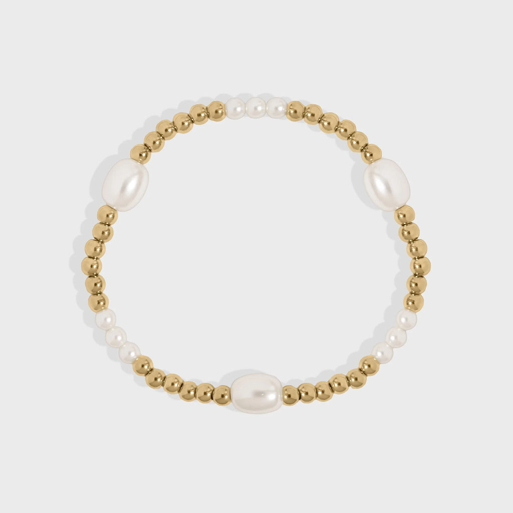 Mixed Satelitte Pearl Beaded Bracelet