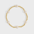 Satellite Pearl Beaded Bracelet