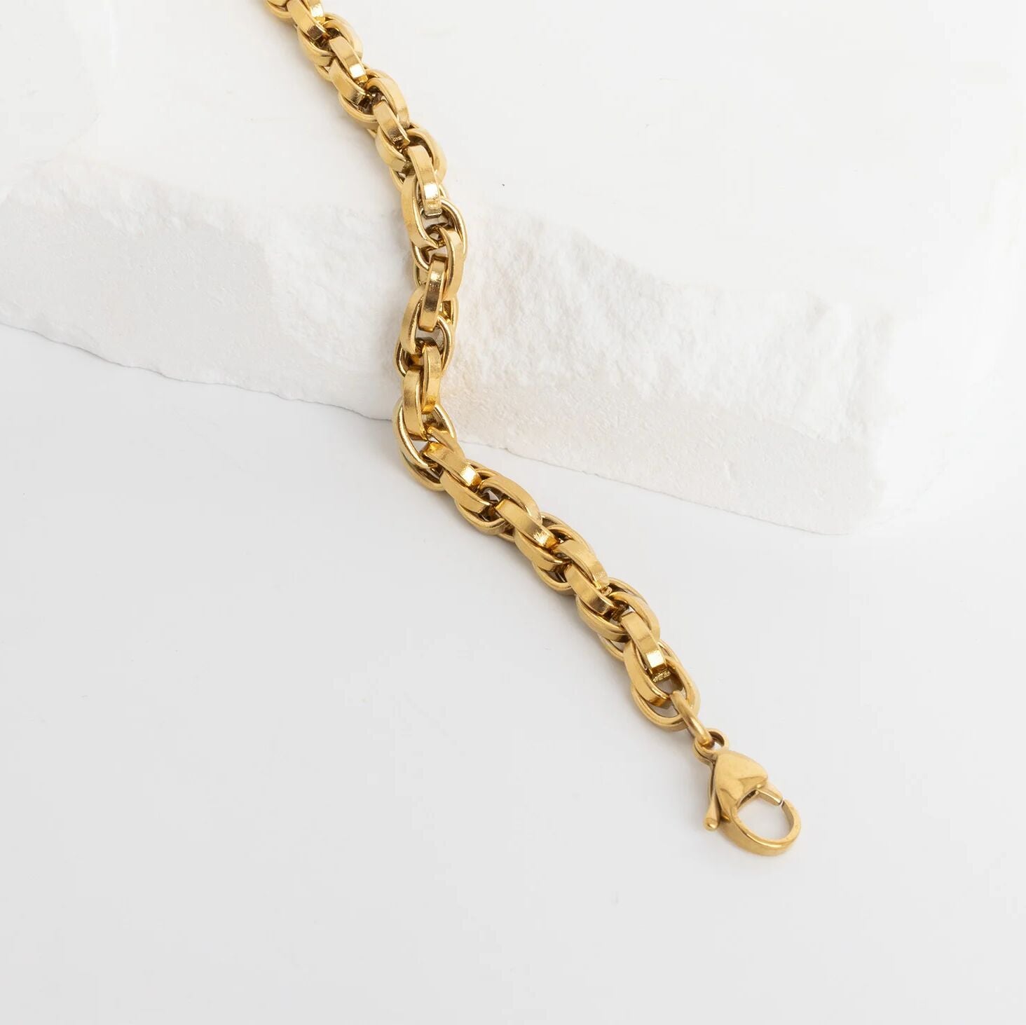 Double Oval Bracelet