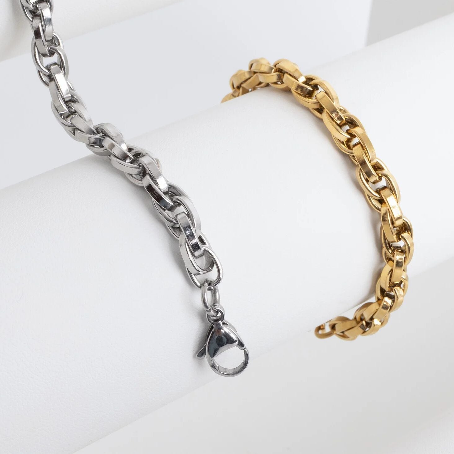 Double Oval Bracelet