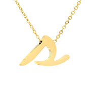 Luna Initial Necklace in gold tone, product image 20