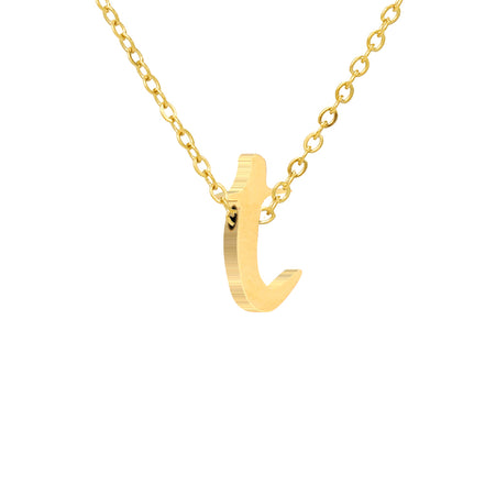 Luna Initial Necklace in gold tone, product image 21