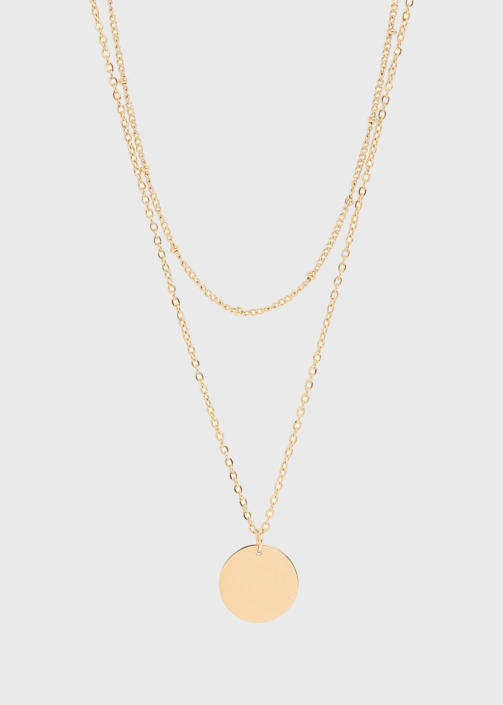 Satellite Layered Pendant Necklace