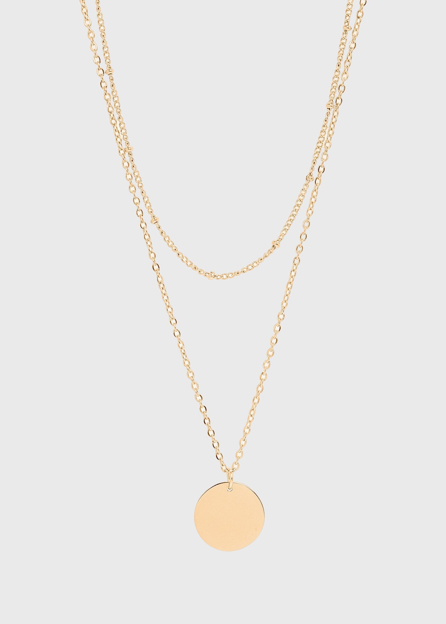 Satellite Layered Pendant Necklace