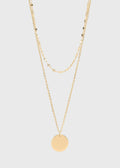 Lip Chain Layered Necklace
