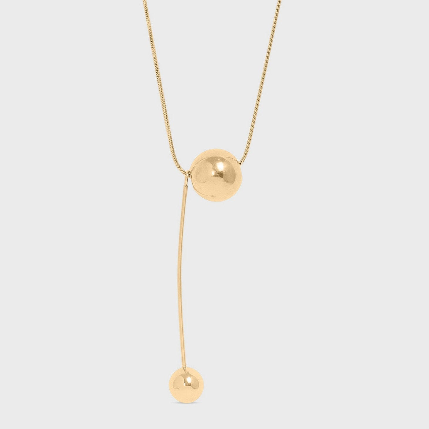 Snake Ball Necklace