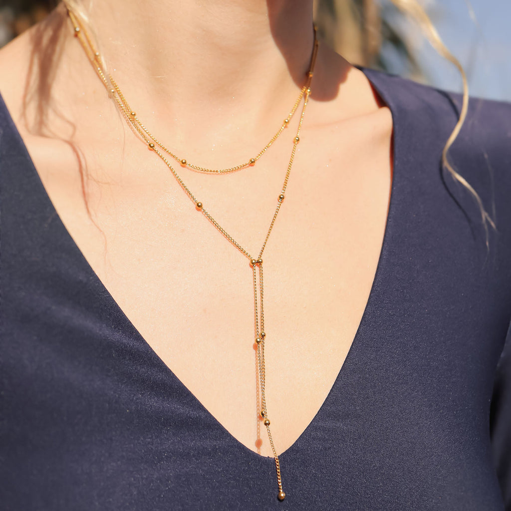 Sadie Lariat Necklace