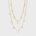 Heart & Lock Charm Necklace
