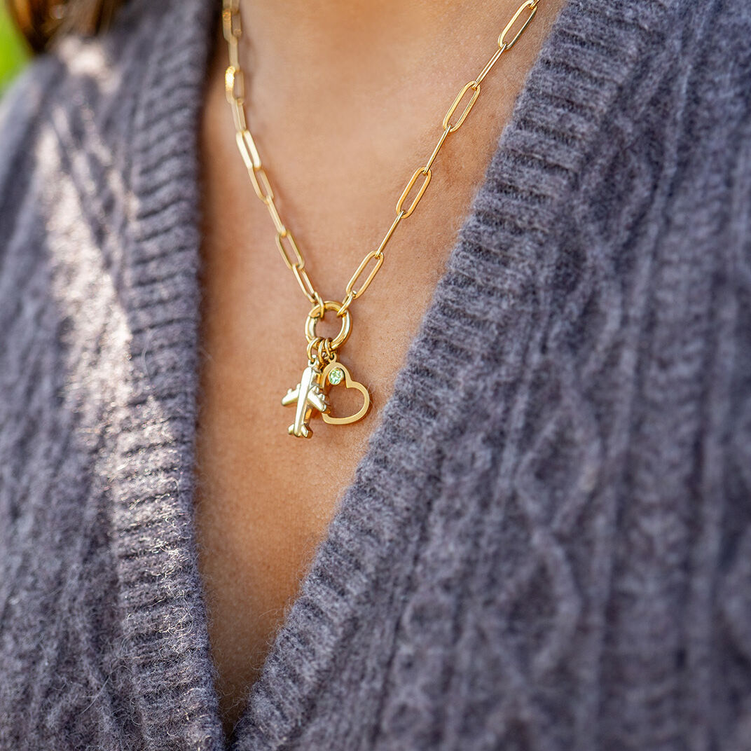 Airplane Charm