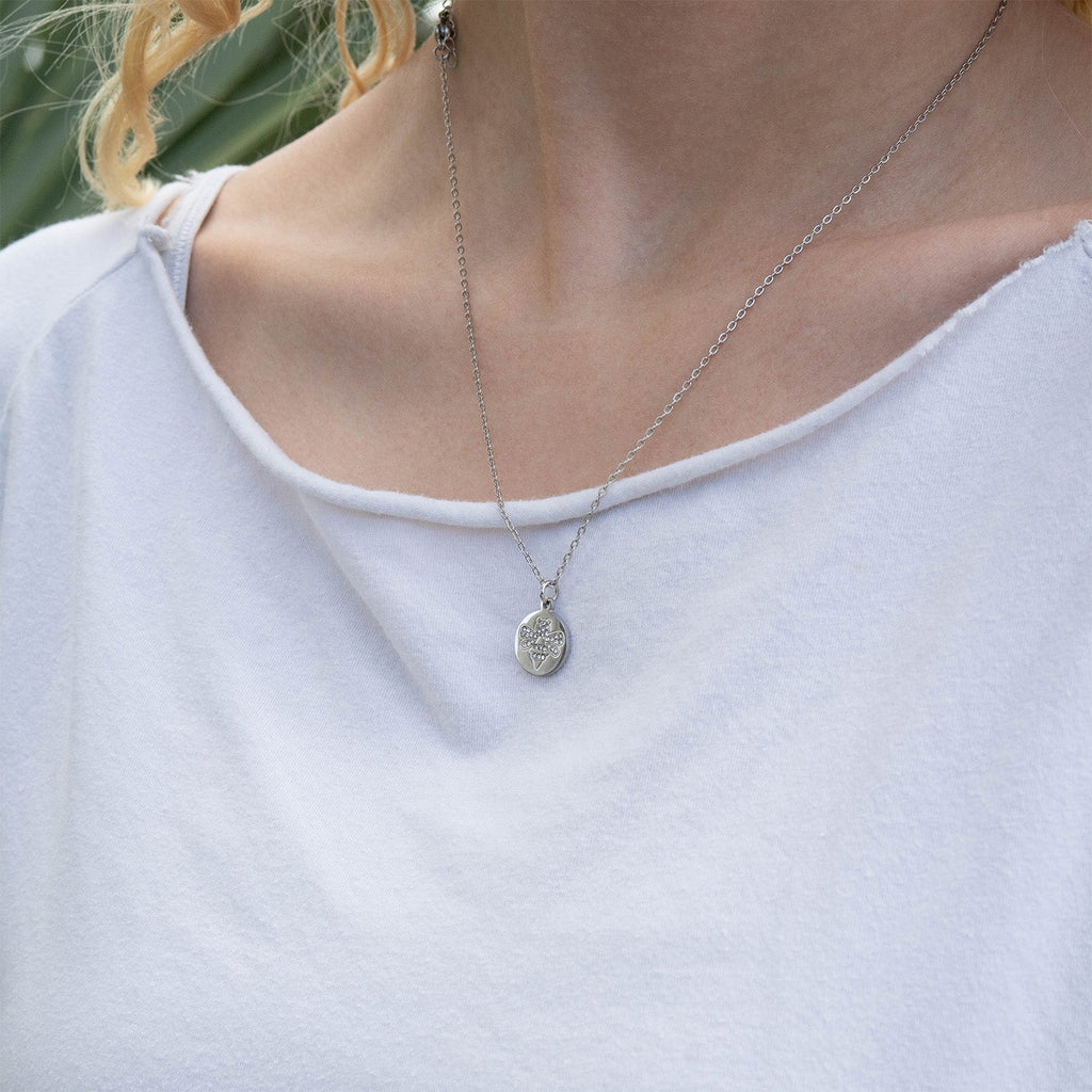 Bee cz stone Pendant Necklace